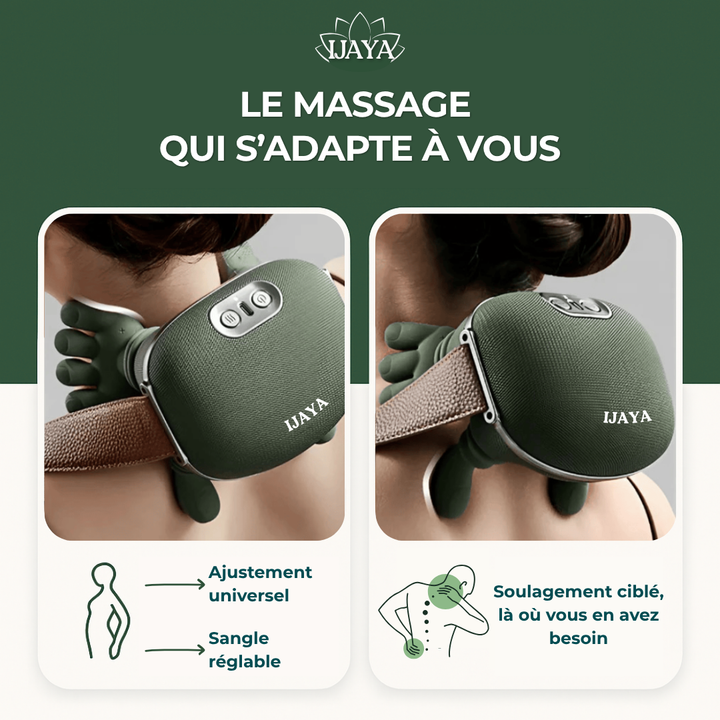 IJAYA ZenPress - Masseur cervical & multi-zones