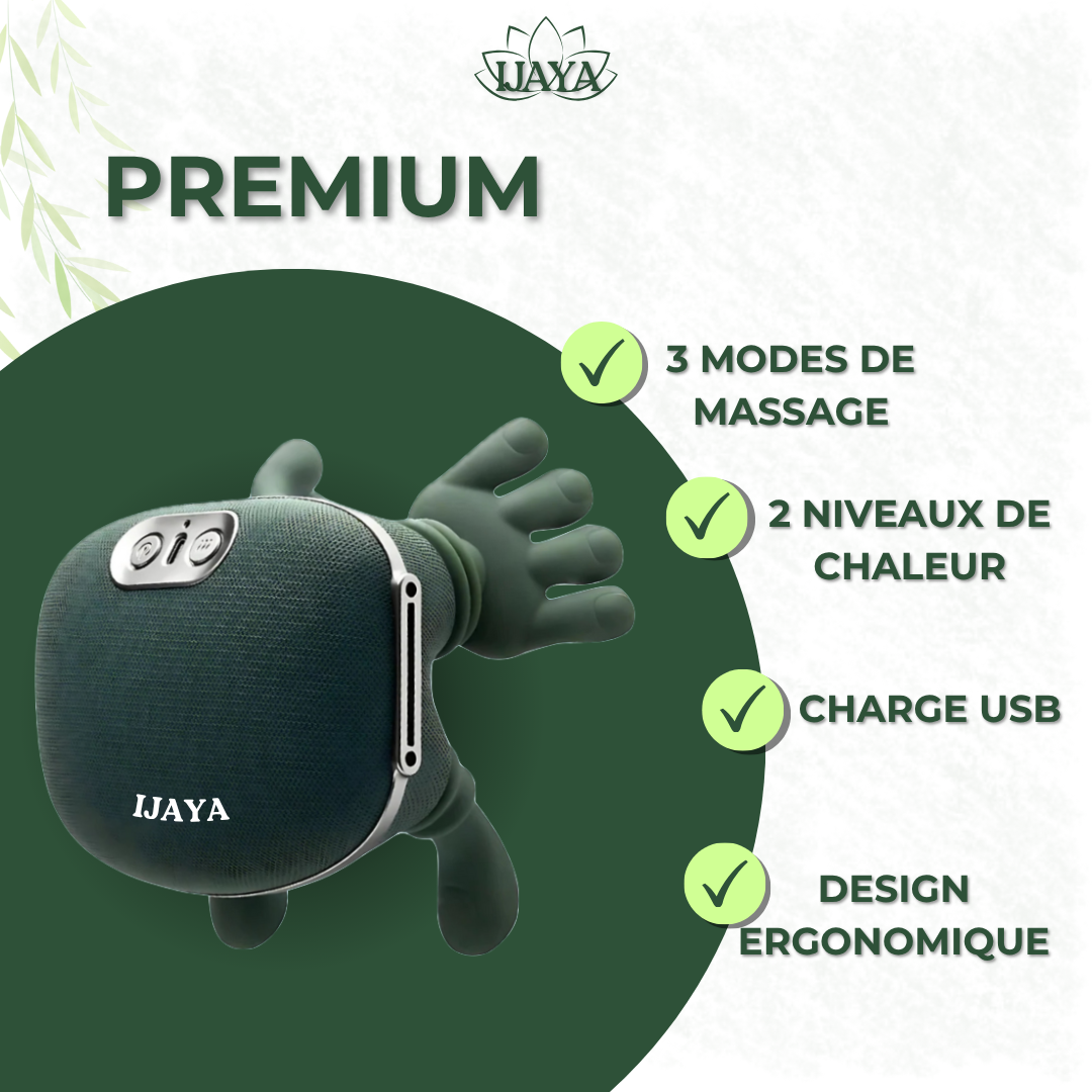 IJAYA ZenPress - Masseur cervical & multi-zones