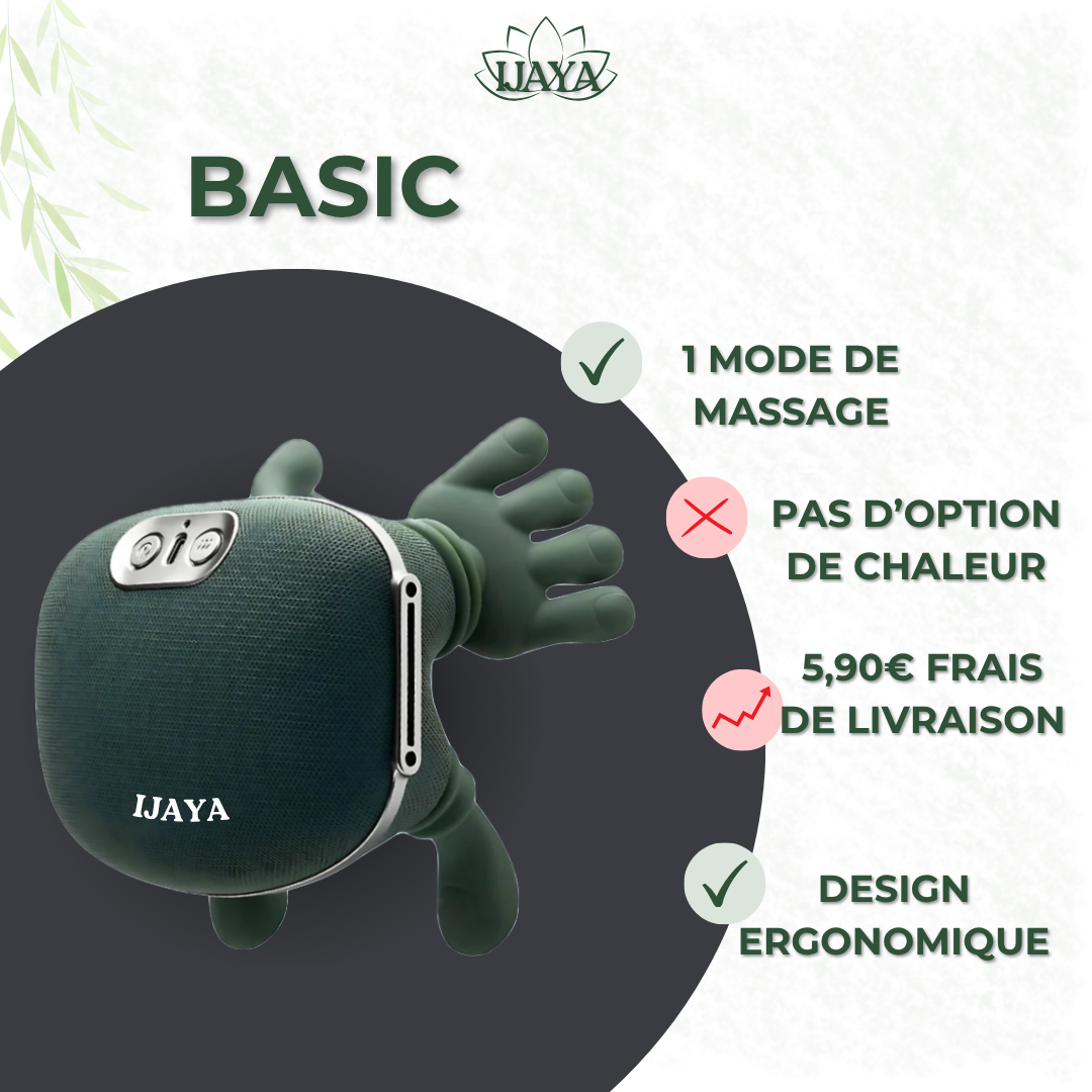 IJAYA ZenPress - Masseur cervical & multi-zones