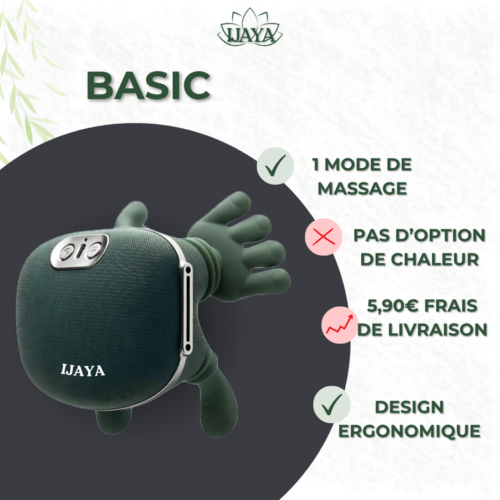 IJAYA ZenPress - Masseur cervical & multi-zones